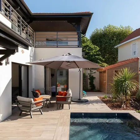 Fabienne In Center With Heated Pool Villa Andernos-les-Bains
